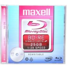 麦克赛尔（Maxell）BD-RE光盘 可擦写空白光盘