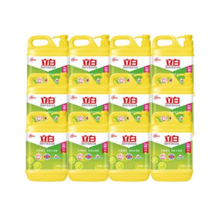 立白 清新柠檬洗洁精 1.12kg/箱