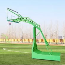 博森特（BOSENTE） 篮球架 户外标准可移动式成人家用学校比赛室外篮球架子篮球框架 绿色高配仿液压加强款