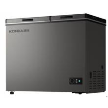 康佳(KONKA) 220升 大容量家用商用冰柜 双箱双温冷柜 顶开门 一级能效 冷藏冷冻卧式冰箱 BCD-220DZP