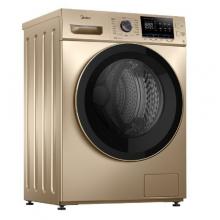 美的 (Midea)洗衣机全自动滚筒洗衣机 10公斤kg 单洗 极速快洗 雾态喷淋 MG100-1451WDY-G21G