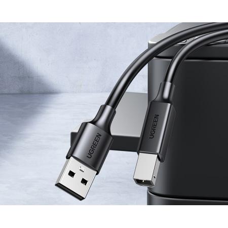 数据连接线 绿联USB2.0AM/BM方口3米