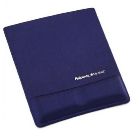 鼠标垫	范罗士Fellowes    CRC91839尊贵丝质鼠标垫(宝石蓝)