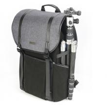 百诺（Benro）新行者 B300N摄影包专业单反微单数码相机包时尚休闲双肩上下分层电脑背包