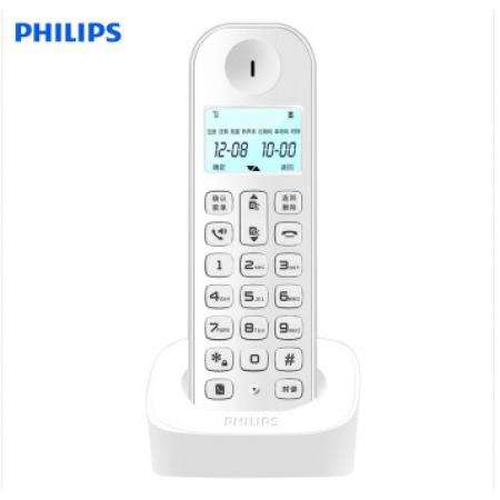 飞利浦(PHILIPS)电话机座机无绳子机 DCTG167/DCTG160系列子母机专用子机 DCTG 160HS 白色
