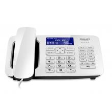 飞利浦（PHILIPS）录音电话机 固定座机 办公 中文菜单 自动录音 CORD495白色