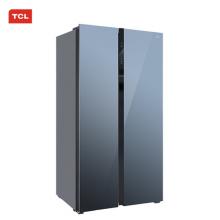 TCL 520P6-S星云蓝 520升 大容量 双变频 对开门冰箱 风冷无霜 AAT养鲜 节能静音