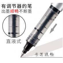 齐心（COMIX） PR602 中性笔针管式 12支/盒 黑色
