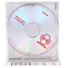 麦克赛尔（maxell）DVD+RW光盘 刻录光盘 光碟 可擦写空白光盘 4速4.7G台产 1片盒装
