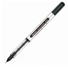 得力(deli)DLSX-33475 50支0.5mm直液走珠笔签字笔 黑色办公中性笔水笔 办公用品