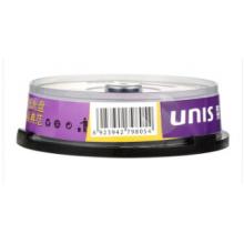 紫光（UNIS）CDR光盘 钻石系列 8CM(3寸)小盘 24速 刻录盘 210M 桶装10片 A+