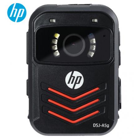 惠普（HP）DSJ-A5G执法记录仪GPS定位1296P高清现场记录仪 内置128G