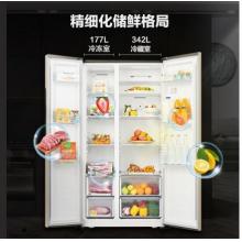 海信（Hisense）519升对开门电冰箱 变频风冷无霜双开门 纤薄大容量 BCD-519WTVBP