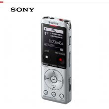 索尼（SONY）录音笔ICD-UX575F 16GB 银色 智能降噪升级款 专业线性录音棒 商务学习采访支持内录