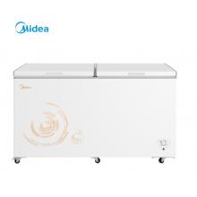 美的(Midea)521升 商用大容积卧式单温冰柜 冷藏冷冻转换冷柜 单箱变温冰箱 BD/BC-521DKM(E)
