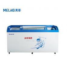 美菱（MELING）528升卧式圆弧冰柜 商用冷冻冷藏展示单温一室冷柜  SC/SD-528GYT