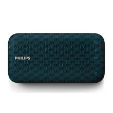 飞利浦(PHILIPS)BT3900A 音乐手包 防水蓝牙音箱 纤薄便携迷你音响 手机/电脑小音响 户外运动/免提通话 蓝色