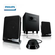 飞利浦（PHILIPS）SPA1312 电脑音箱 台式笔记本音响低音炮家用2.1桌面音箱 重低音