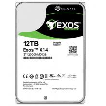 希捷(Seagate)12TB 256MB 7200RPM 企业级硬盘 SAS接口 希捷银河Exos X14系列(ST12000NM0038)大容量安全可靠