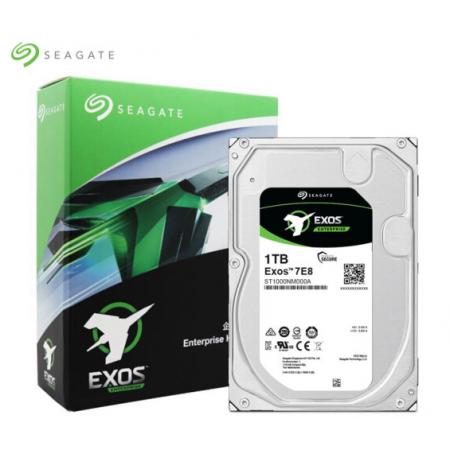 希捷(Seagate)1TB 256MB 7200RPM 企业级硬盘 SATA接口 希捷银河Exos 7E8系列（ST1000NM000A）