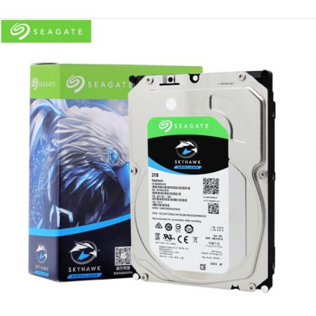 希捷(Seagate)3TB 256MB 5400RPM 监控级硬盘 SATA接口 希捷酷鹰SkyHawk系列(ST3000VX009)