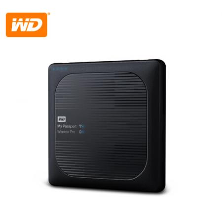西部数据（WD）My Passport Wireless Pro 4TB 移动存储设备（黑色） WDBSMT0040BBK