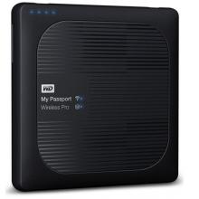 西部数据（WD）My Passport Wireless Pro 4TB 移动存储设备（黑色） WDBSMT0040BBK