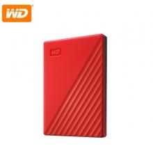 西部数据(WD)2TB USB3.0移动硬盘My Passport随行版 2.5英寸红色+数据恢复服务