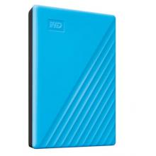  西部数据(WD)2TB USB3.0移动硬盘My Passport随行版 2.5英寸 蓝色
