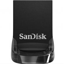 闪迪(SanDisk)32GB USB3.1 U盘 CZ430酷豆 黑色 读速130MB/s 车载U盘 小身材 大容量