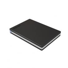 东芝(TOSHIBA) 2TB USB3.0 移动硬盘 Slim系列 2.5英寸 兼容Mac 金属超薄 密码保护 轻松备份 高速传输 黑色
