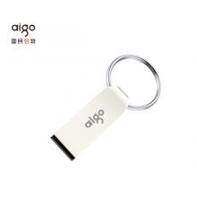 爱国者（aigo）8GB USB2.0 U盘 U268迷你款 银色 金属U盘