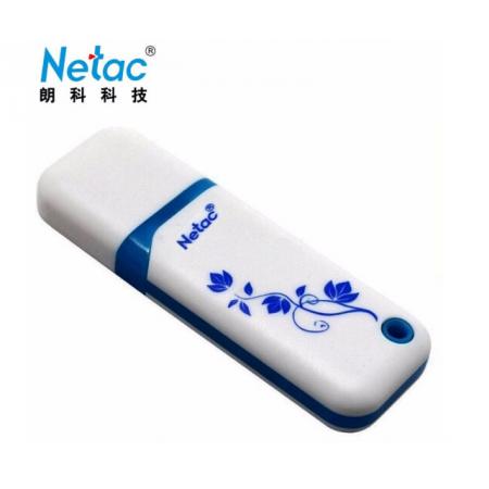 朗科（Netac） USB2.0 青花系列U盘U188 高速闪存盘 加密U盘 白色 16GB