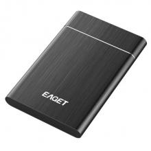 忆捷（EAGET）500G USB3.0移动硬盘G10 2.5英寸全金属文件数据备份存储安全高速防震黑色