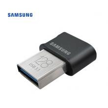 三星（SAMSUNG）128GB USB3.1 U盘 FIT升级版+ 黑色 读速300MB/s高速车载迷你（Gen 1）