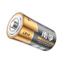南孚(NANFU)2号碱性电池2粒 大号电池 适用于收音机/遥控器/手电筒/玩具/热水器等 LR14-2B
