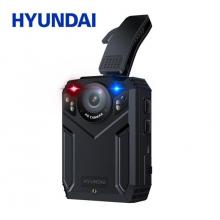 现代（HYUNDAI）HY-U20执法记录仪高清红外夜视1296P现场记录仪红蓝爆闪灯轻薄便携 内置32G