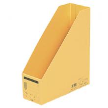 普乐士 PLUS A4竖式文件盒 再生纸质文件夹 FL-052BF 档案盒文件收纳盒粉色