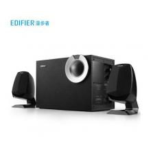 漫步者（EDIFIER）R201BT 多媒体音箱 2.1声道 蓝牙音箱 音响 电脑音箱 黑色