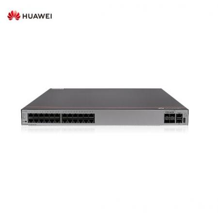 华为HUAWEI企业级三层24口千兆交换机4口千兆光网络分线器办公园区商用S5735S-S24T4S-A