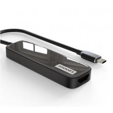 联想（Lenovo）EH05 Type-C扩展坞 USB分线器 转换器 HDMI转接头 USB扩展 SD/TF读卡器 笔记本转接器