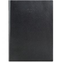 广博(GuangBo)144张25K皮面笔记本记事本办公文具黑色单本装GBP20008