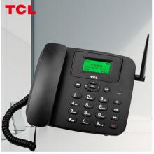 TCL 插卡电话机座机 电信4G版移动固话 办公家用电销 中文菜单/大音量 支持电信4G网络手机卡 LT100电信版