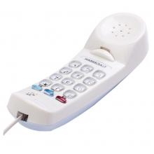 TCL 电话机座机 固定电话 办公家用 小挂机 面包机 壁挂电话 HA868(9A)(冰蓝) 
