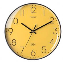 Timess 挂钟钟表客厅创意北欧时钟万年历温度石英钟简约轻奢表挂墙 P51-5【35厘米款】