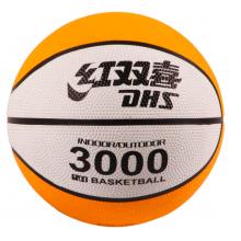 红双喜(DHS)3号橡胶篮球宝宝玩具小皮球学生小蓝球FB300-1