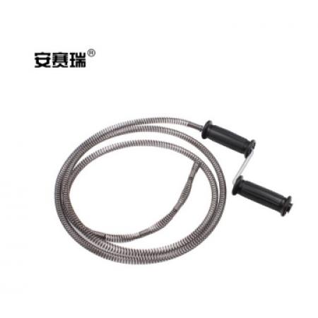 安赛瑞 下水道管道疏通器 马桶地漏厕所堵塞疏通工具 手摇3米疏通器27333
