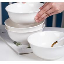 餐碗	陶瓷纯白17.5cm 单个装