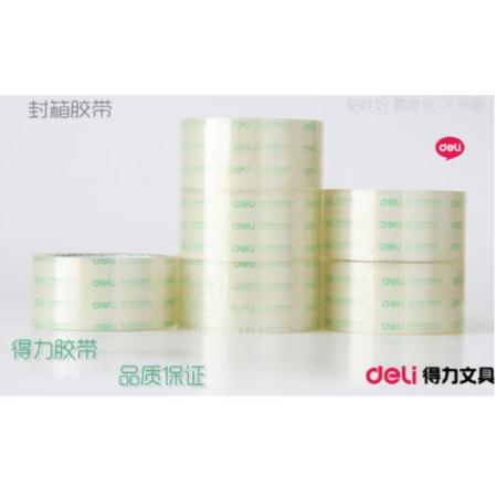 胶带	得力30203 48mm*60y*50um(6卷/筒)(高透)