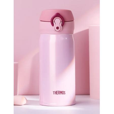 THERMOS膳魔师保温杯350ml男女士车载不锈钢系列保温保冷杯JNL-351 PCH